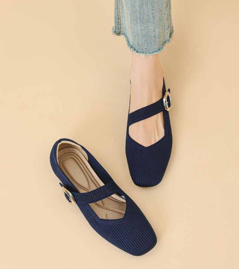 Mary Braid | Cushioned Insole Mary Jane Flats
