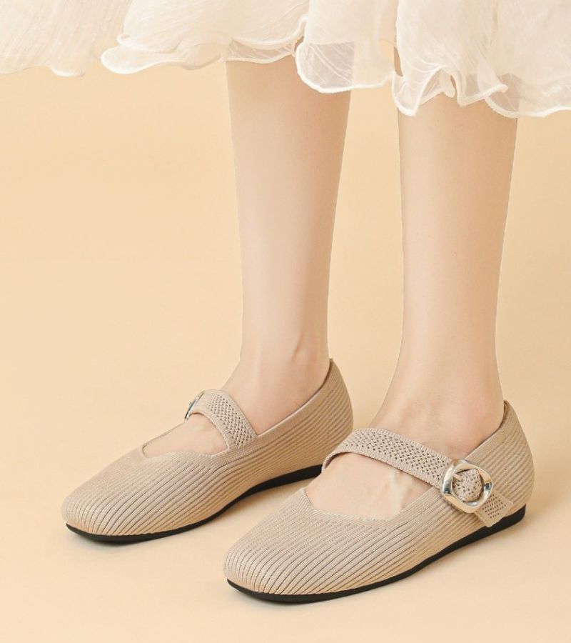 Mary Braid | Cushioned Insole Mary Jane Flats