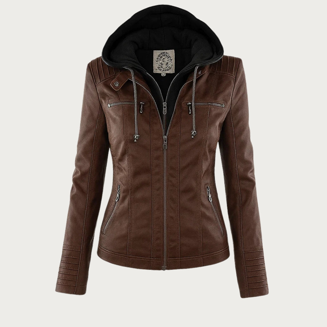 Vivian | Durable Elegant Leather Jacket
