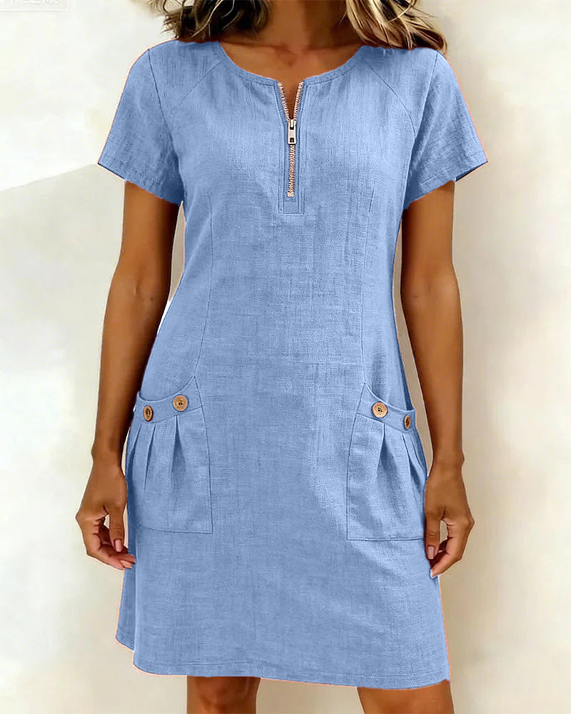 Lina™ Dress — Everyday Natural Elegance