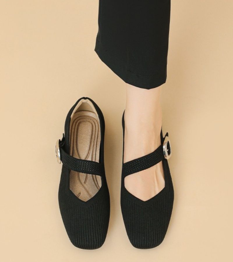Mary Braid | Cushioned Insole Mary Jane Flats