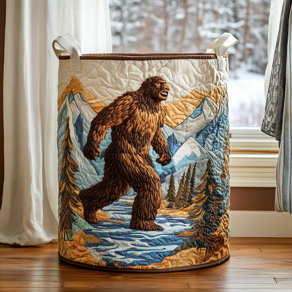 Tilda™ Woodland Quilted Laundry Basket