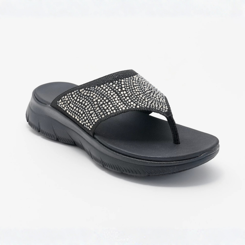 LIORA™ | Crystal Mesh Strap Comfort Sandals