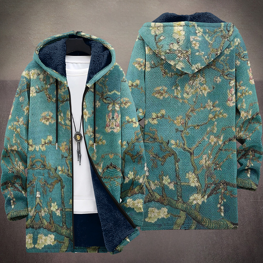 Sharon | Artful Hooded Cardigan