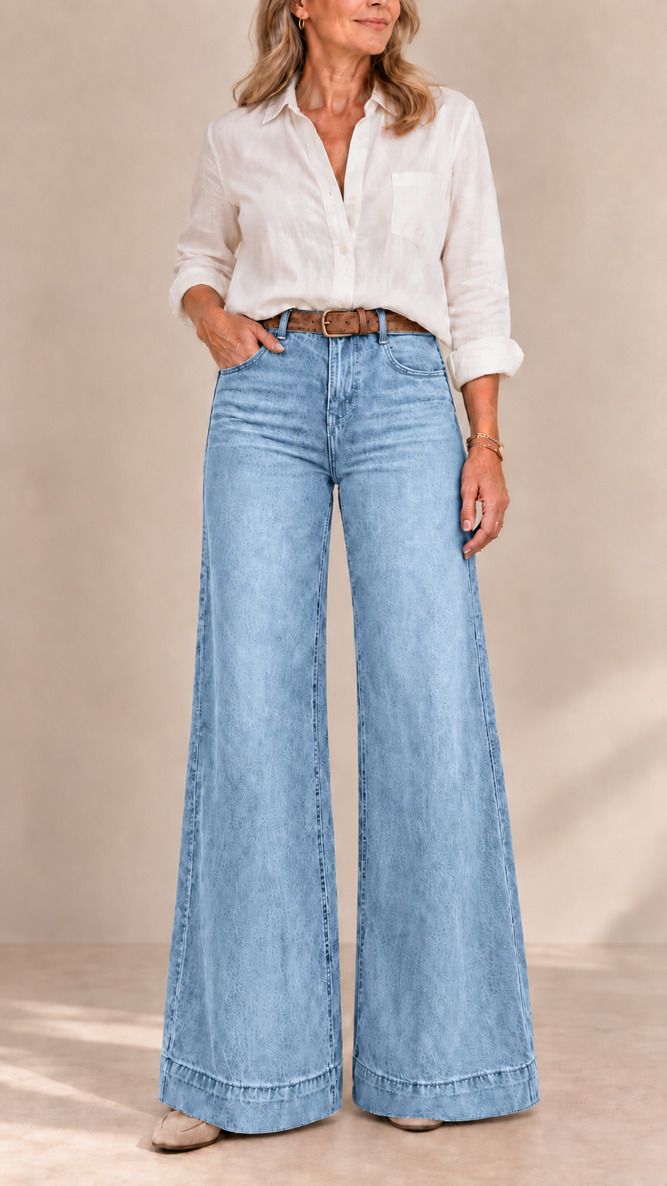 Quinn | Leg-Lengthening Wide-Leg Jeans