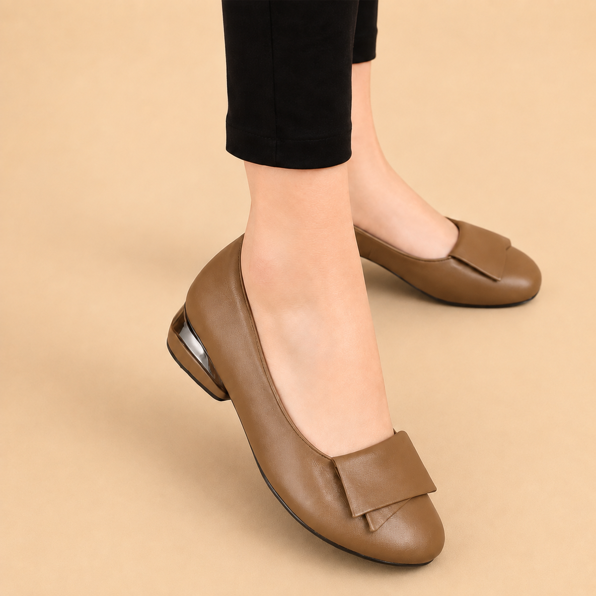 Women’s Lightweight Faux Leather Comfort Loafers