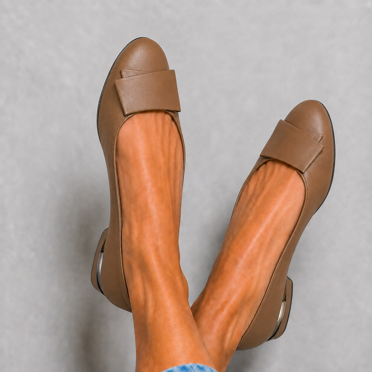 Women’s Lightweight Faux Leather Comfort Loafers