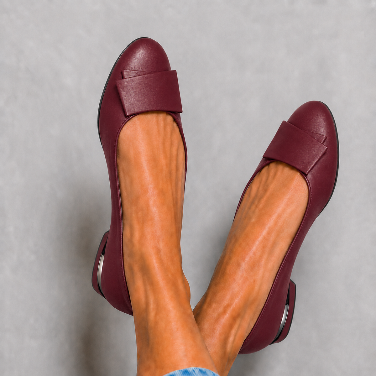 Women’s Lightweight Faux Leather Comfort Loafers