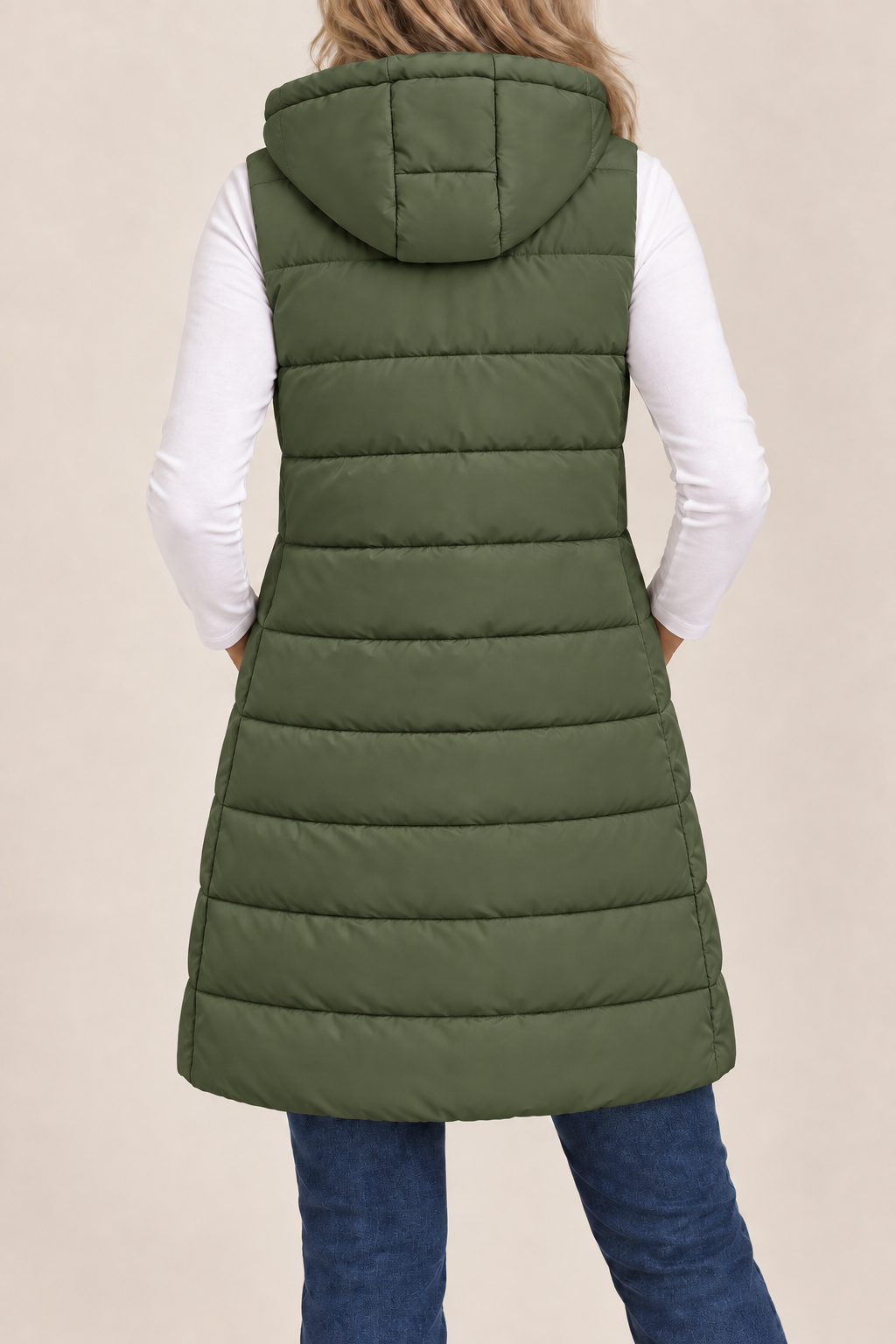 Harper | Zip-Up Puffer Vest