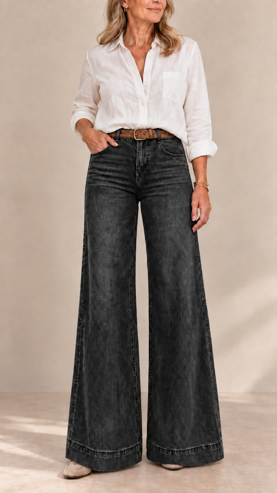 Quinn | Leg-Lengthening Wide-Leg Jeans