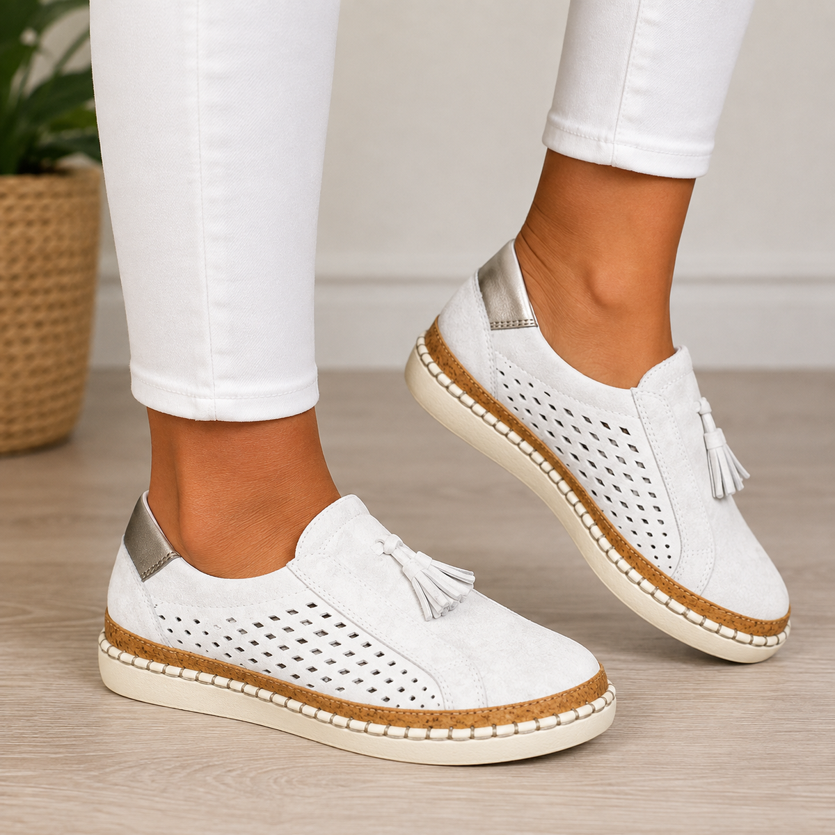 Judith | Cushioned Slip-On Loafers