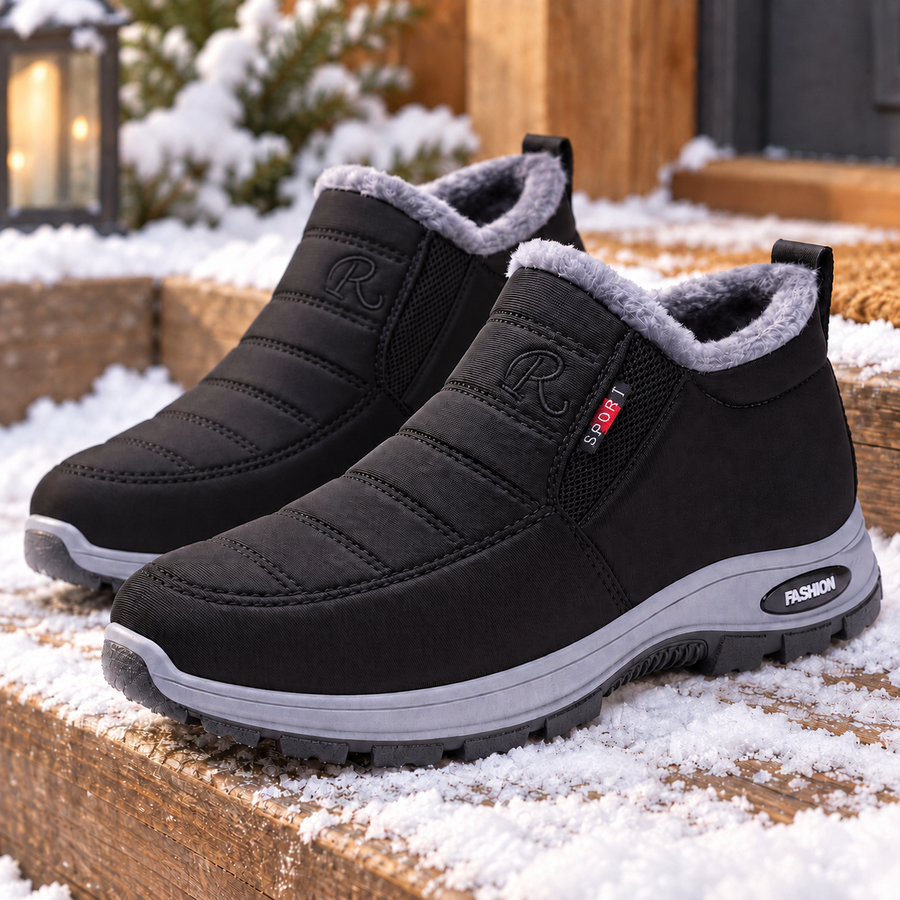 Barbara | Cozy Slip-On Winter Boots