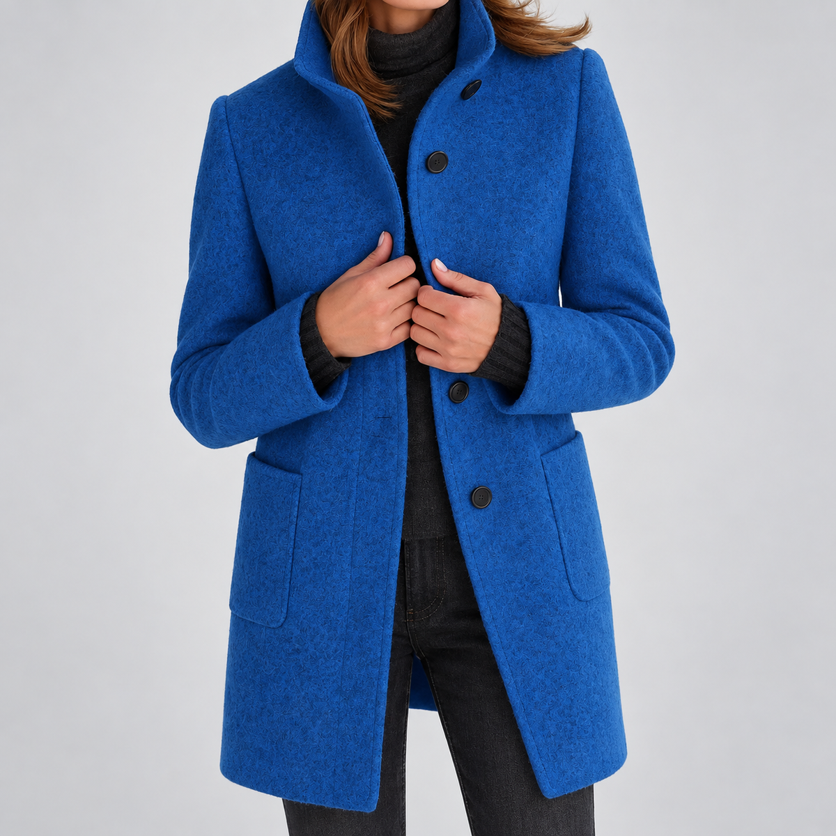 Rachael™ | Women’s Classic Button Front Longline Coat