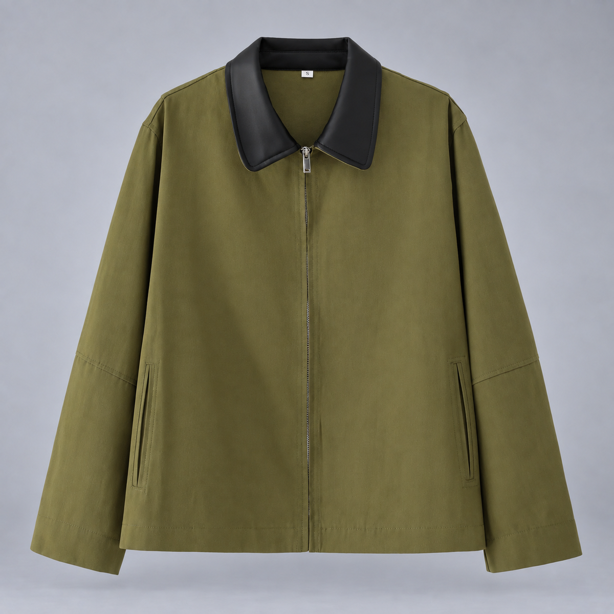 Estelle | Retro Color-Block Zip-Up Jacket