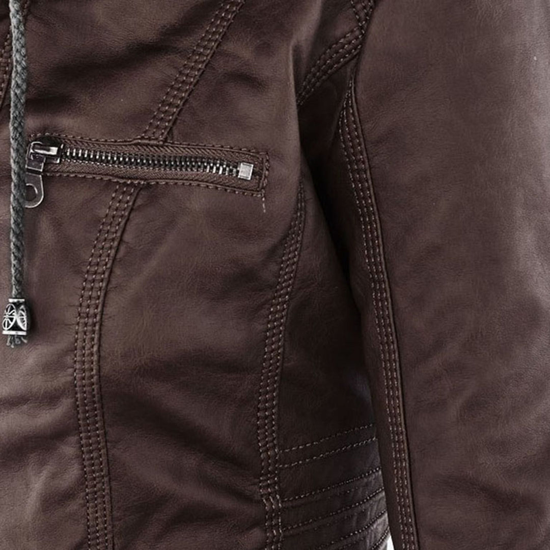 Vivian | Durable Elegant Leather Jacket