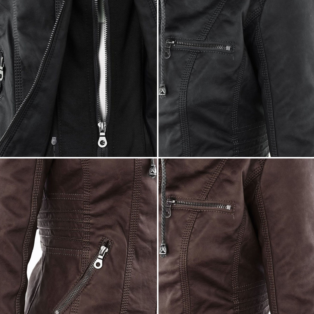Vivian | Durable Elegant Leather Jacket