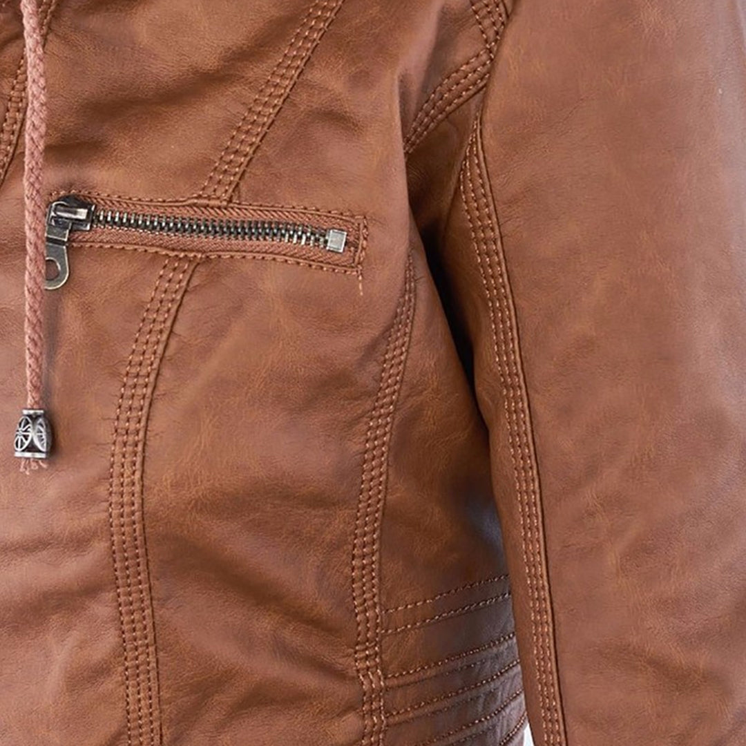 Vivian | Durable Elegant Leather Jacket