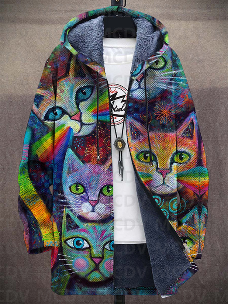 Susan | Artistic Print Hooded Jacket