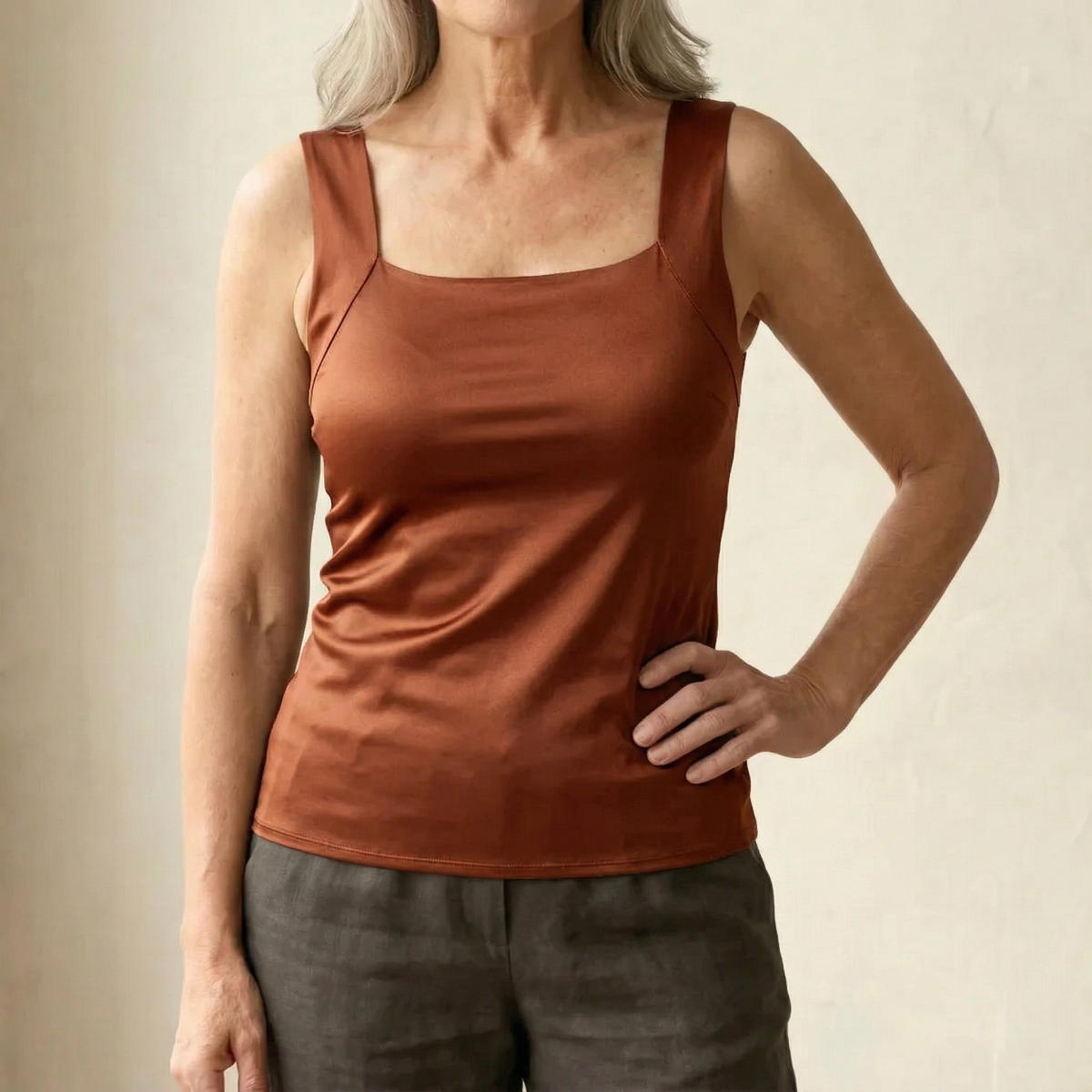 Roxanne | Built In Comfort Bra Tanktop