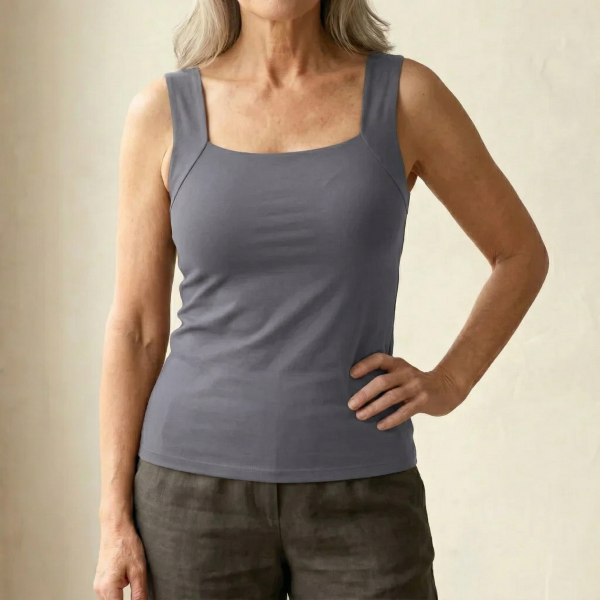 Roxanne | Built In Comfort Bra Tanktop