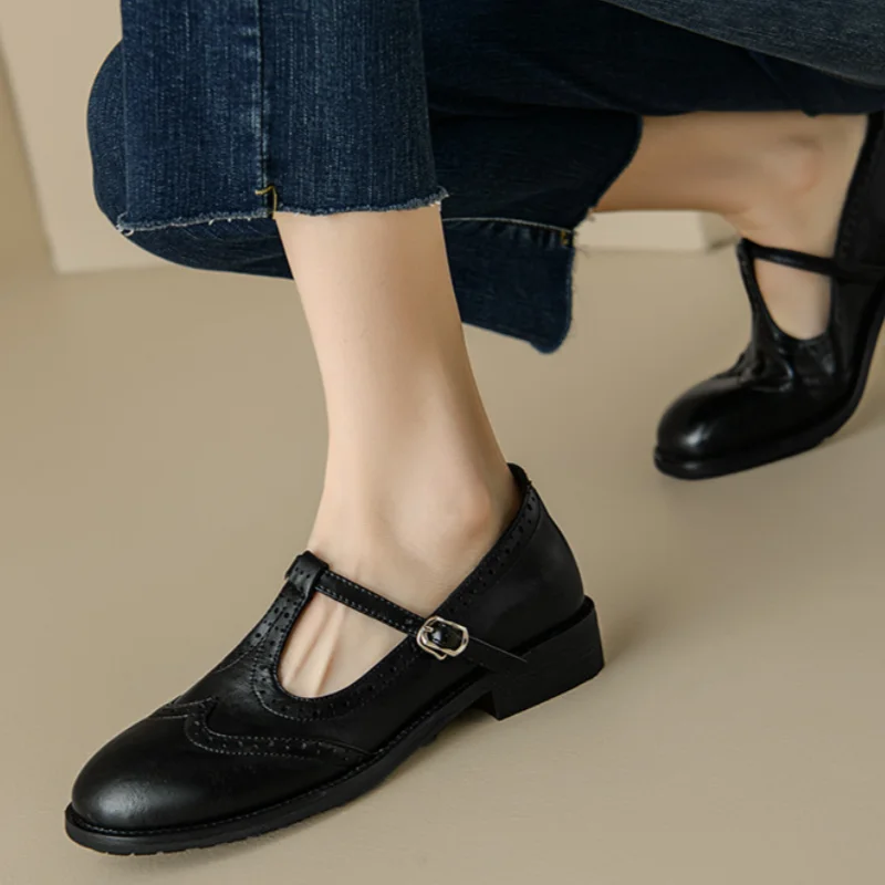 Kate | Elegant T-Strap Mary Janes
