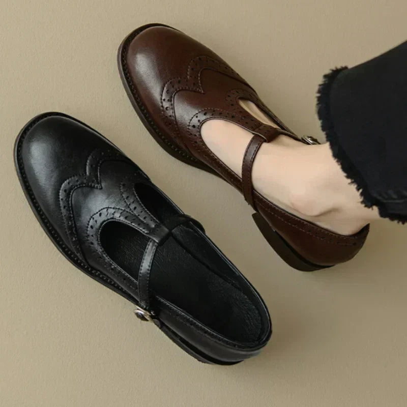 Kate | Elegant T-Strap Mary Janes