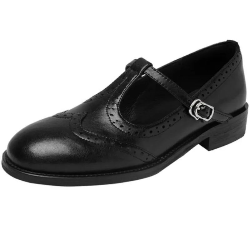 Kate | Elegant T-Strap Mary Janes
