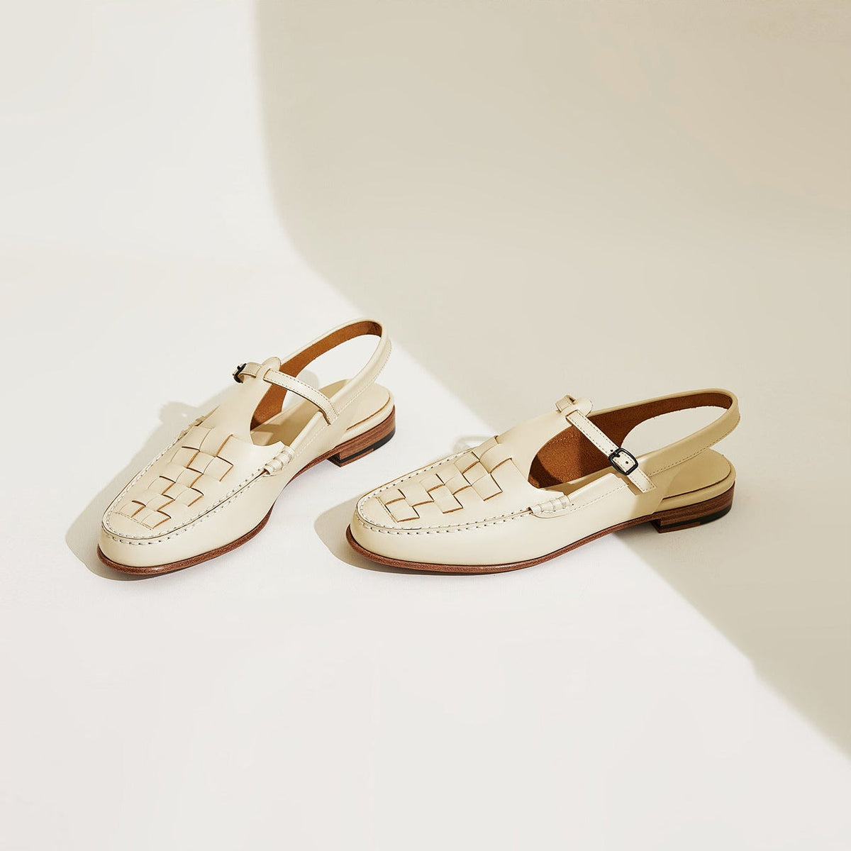Palermo | Braided Slingback Loafers