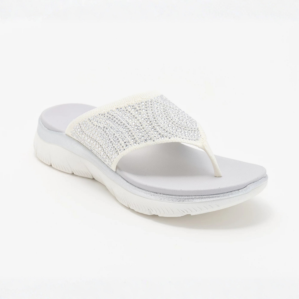 LIORA™ | Crystal Mesh Strap Comfort Sandals