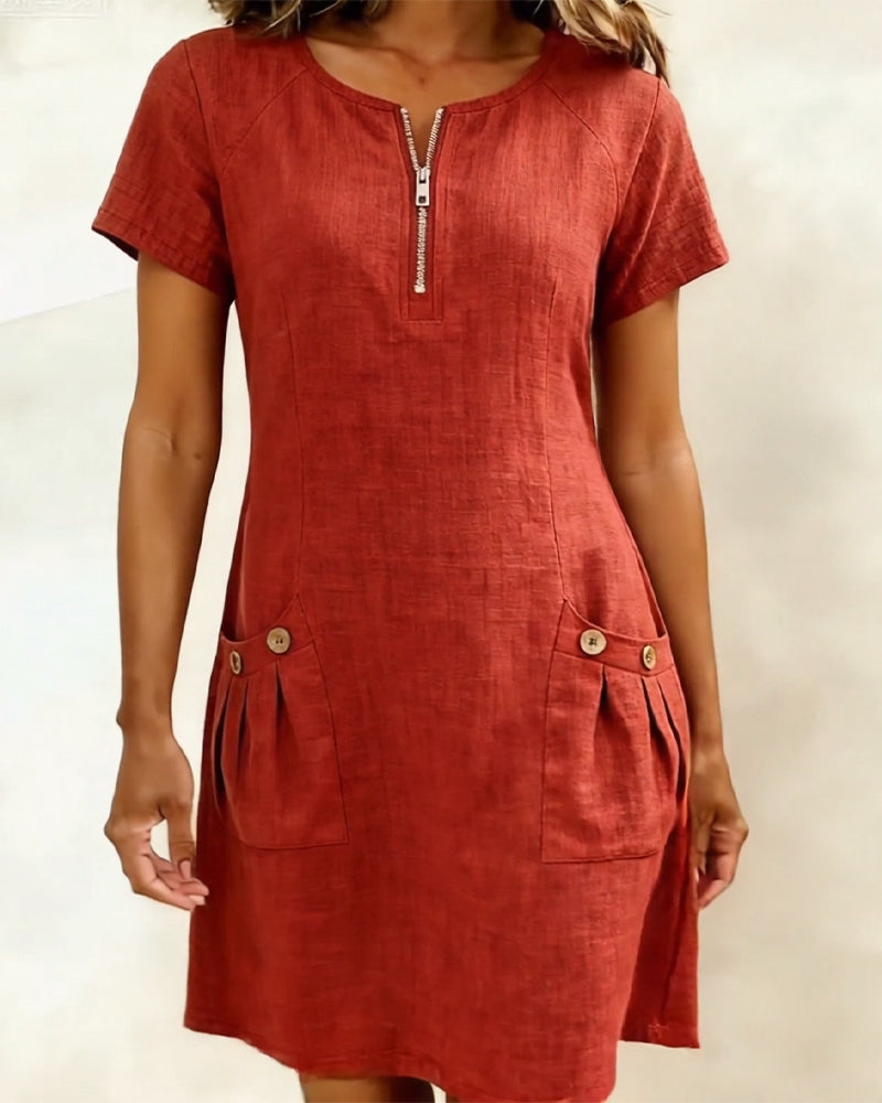 Lina™ Dress — Everyday Natural Elegance