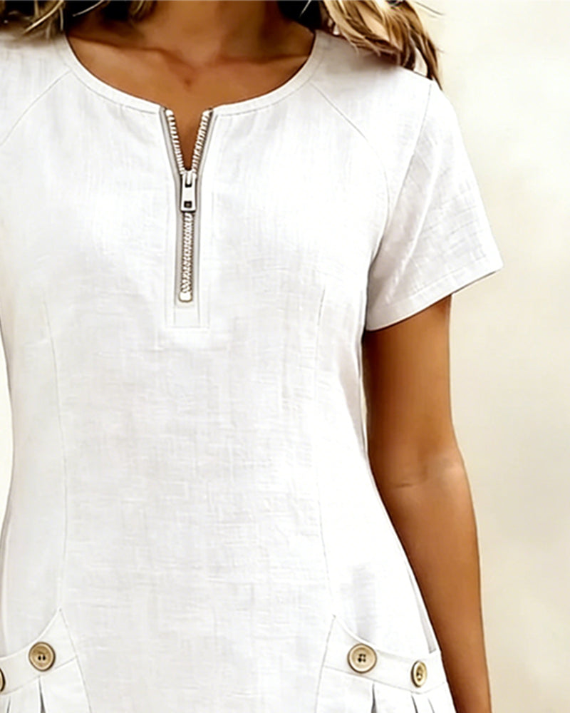 Lina™ Dress — Everyday Natural Elegance