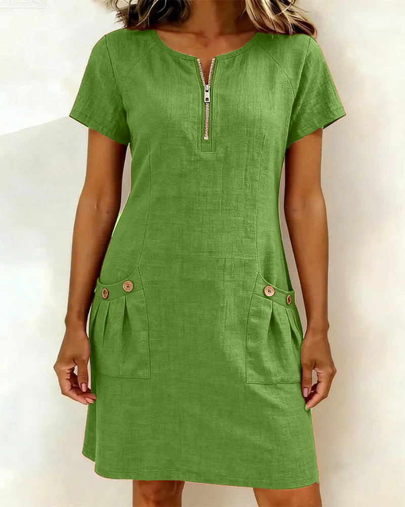 Lina™ Dress — Everyday Natural Elegance