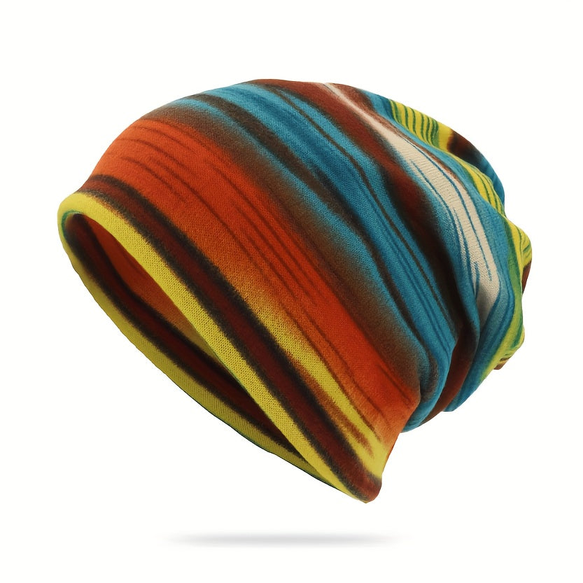 Amanda | Colorful Vintage Knit Beanie