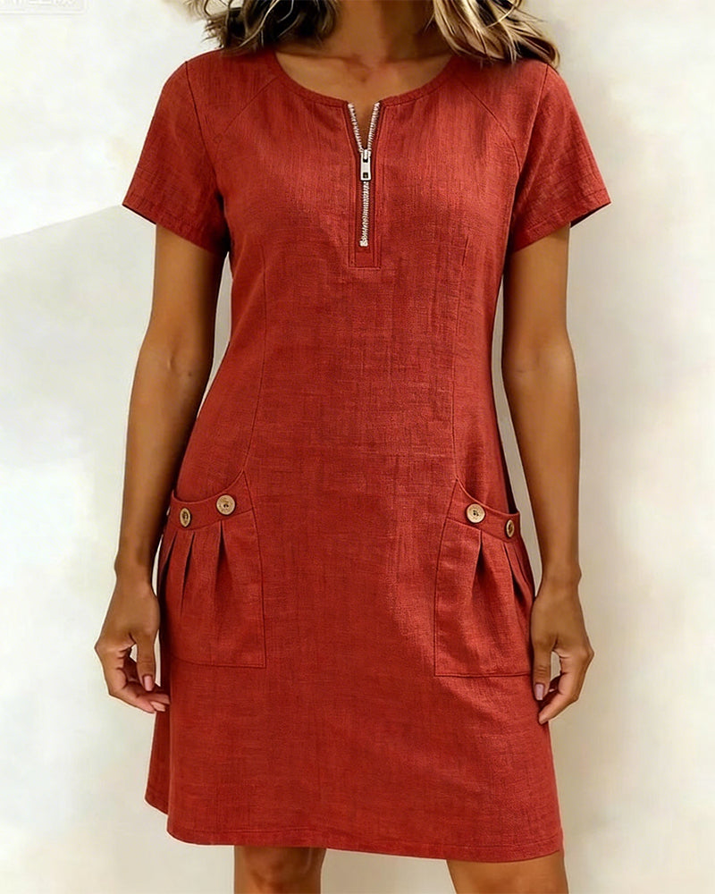 Lina™ Dress — Everyday Natural Elegance