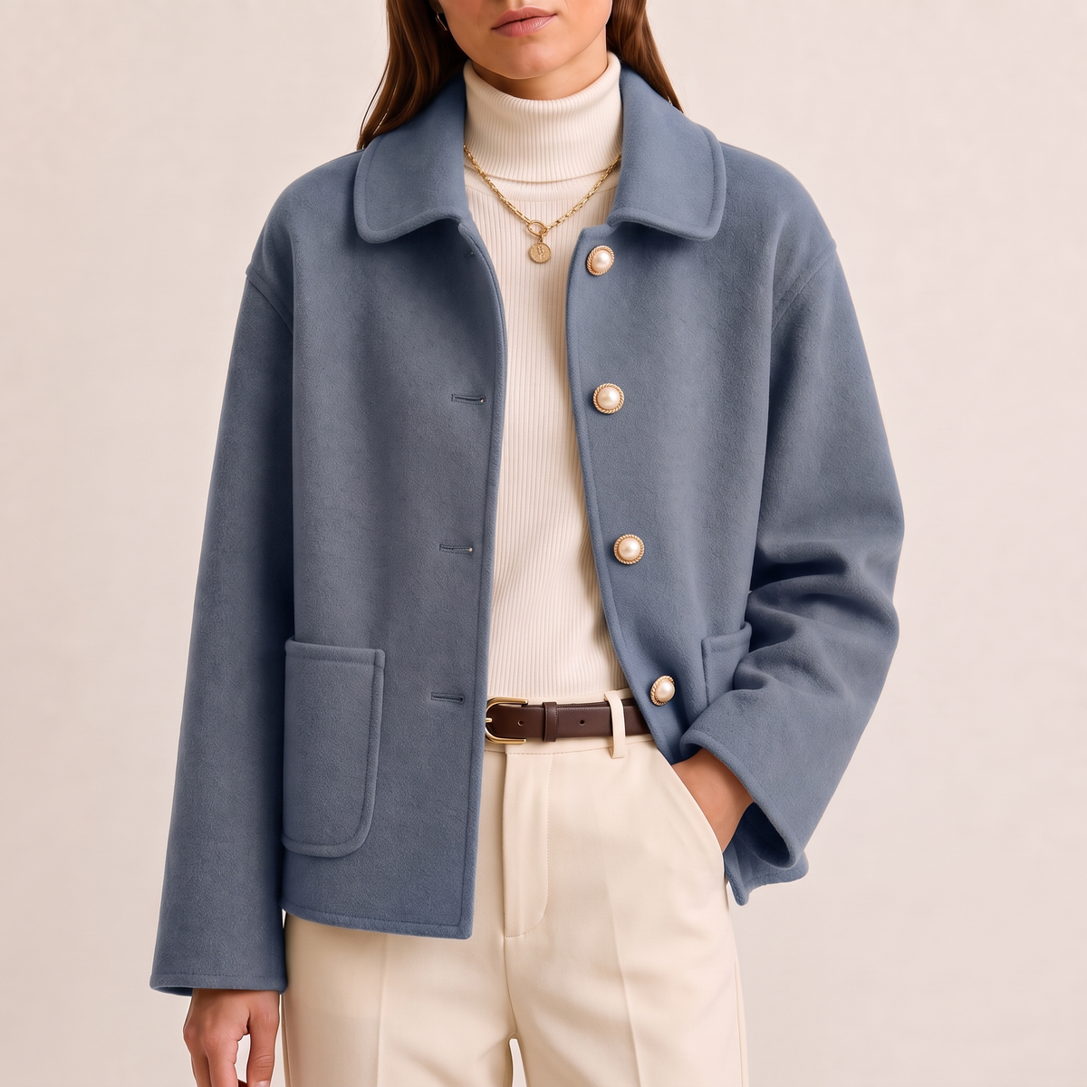 Myrna™ Cashmere Crop Coat