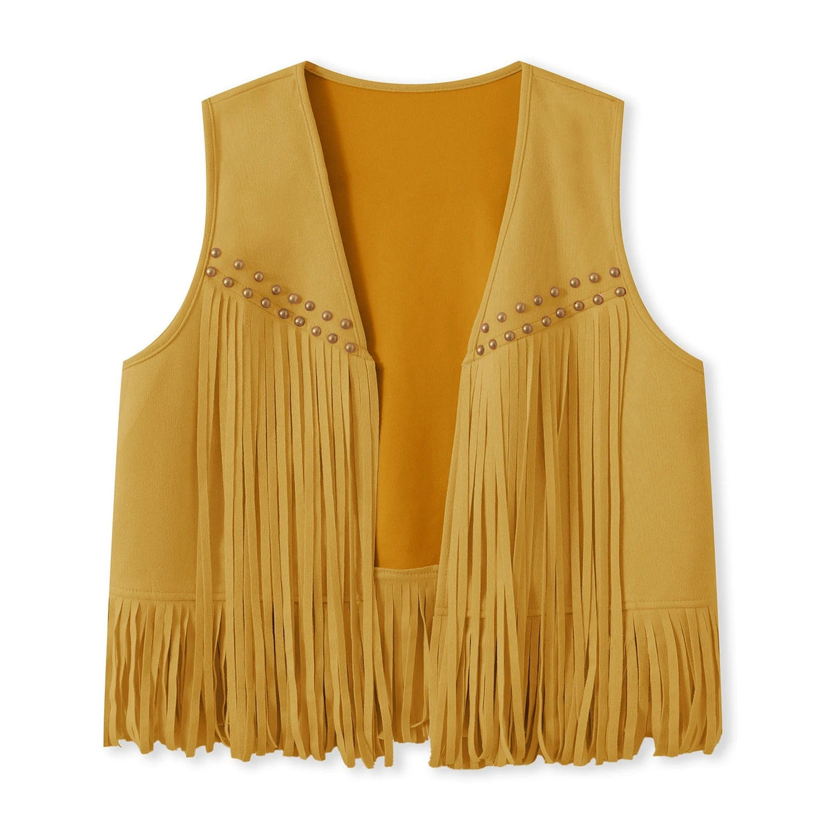 Doris | Suede Fringe Vest