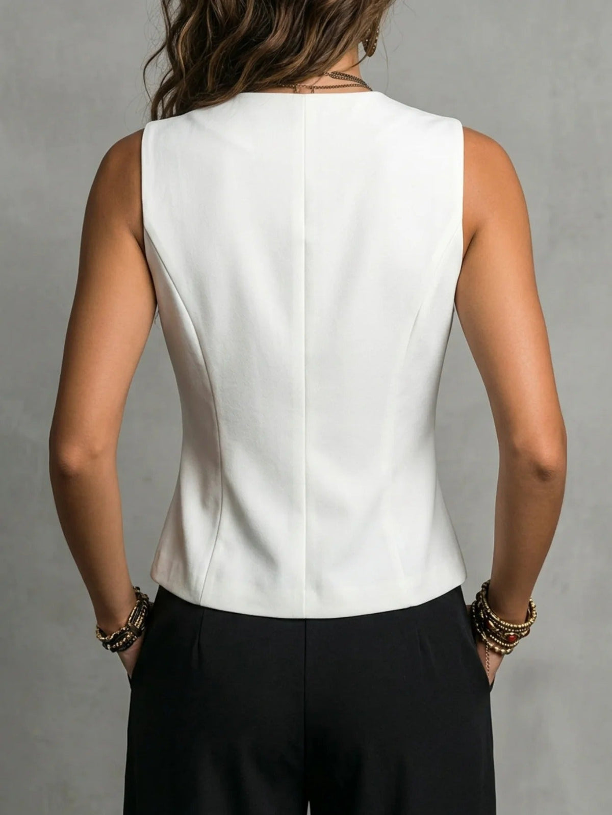 Cleo | 3D Floral Vest