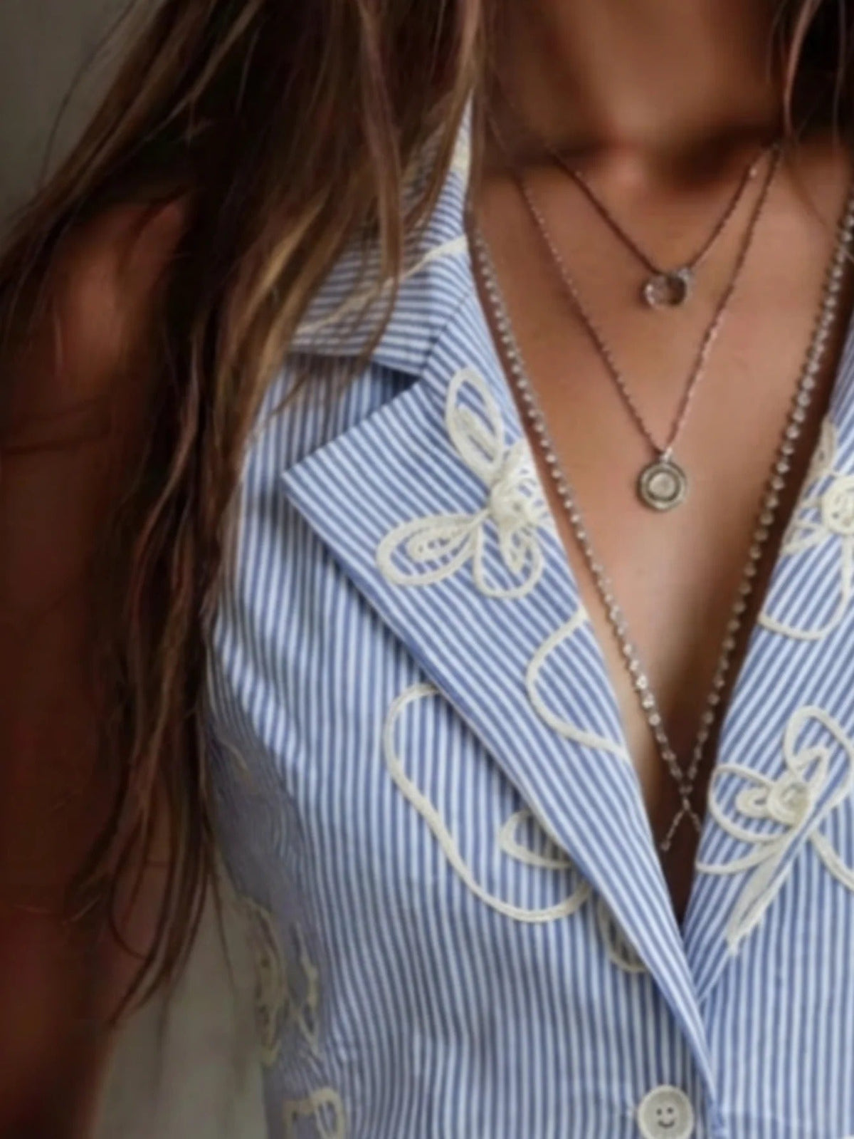 Effie | Elegant Embroidered Vest