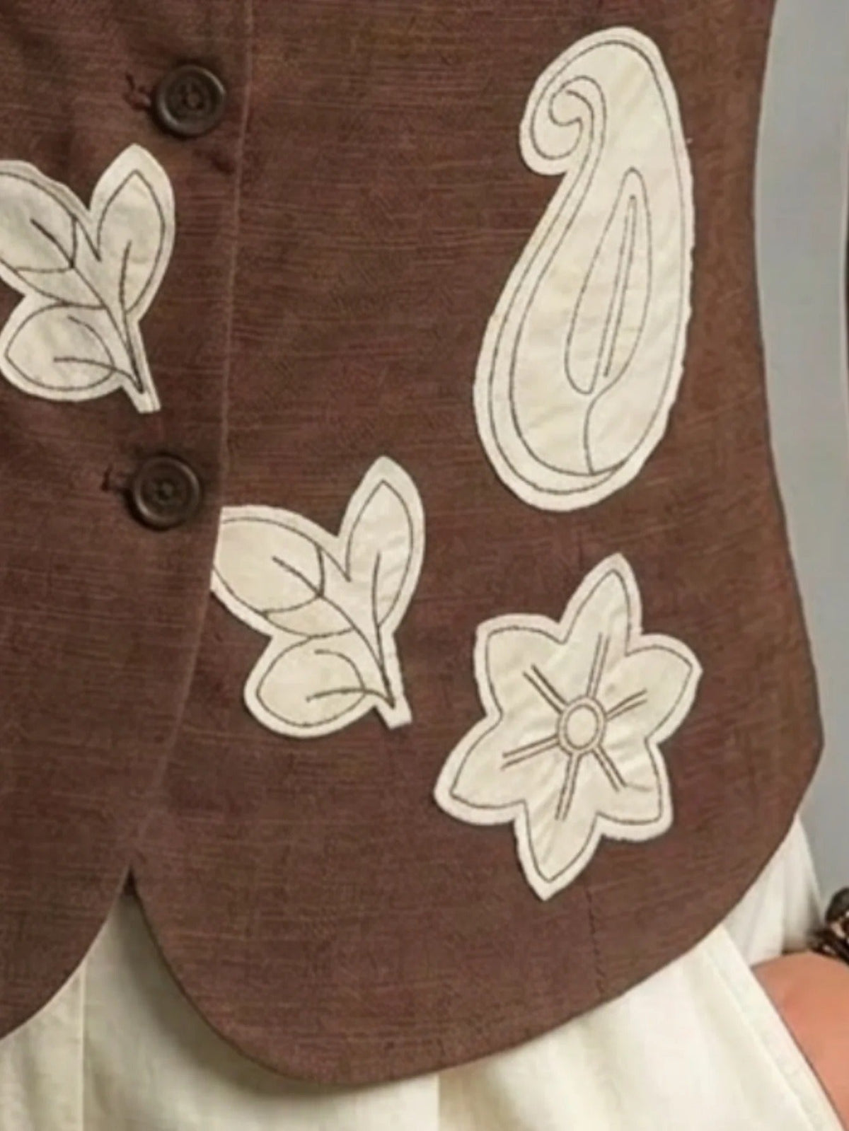 Ada | Elegant Linen Vest