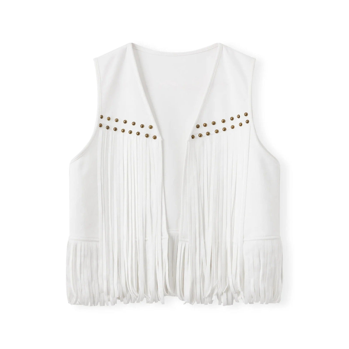 Doris | Suede Fringe Vest