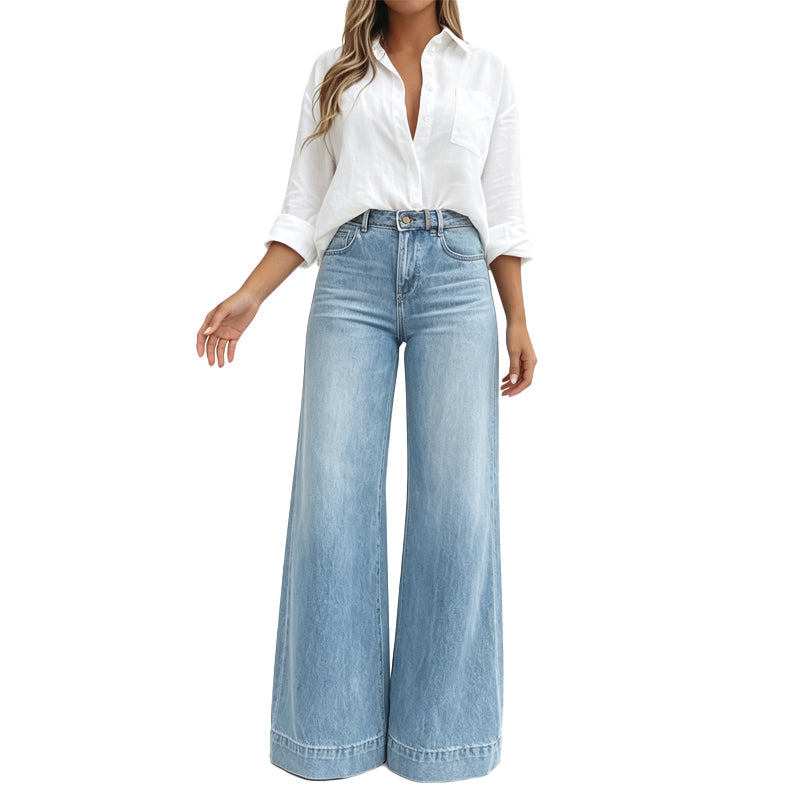 Quinn | Leg-Lengthening Wide-Leg Jeans